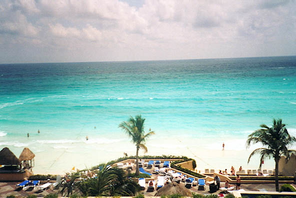 photos off the balcony of the hotel we stayed at