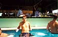 spring break photos- relaxing down in the pool