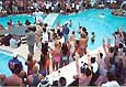 spring break photos-  wet t- shirt contestants